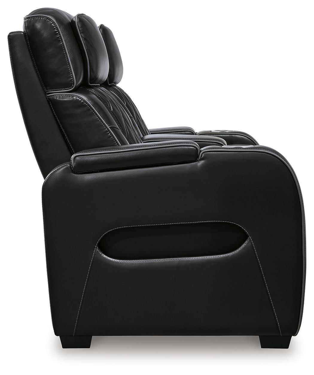 Boyington - Power Reclining Loveseat With Console/Adj Hdrst