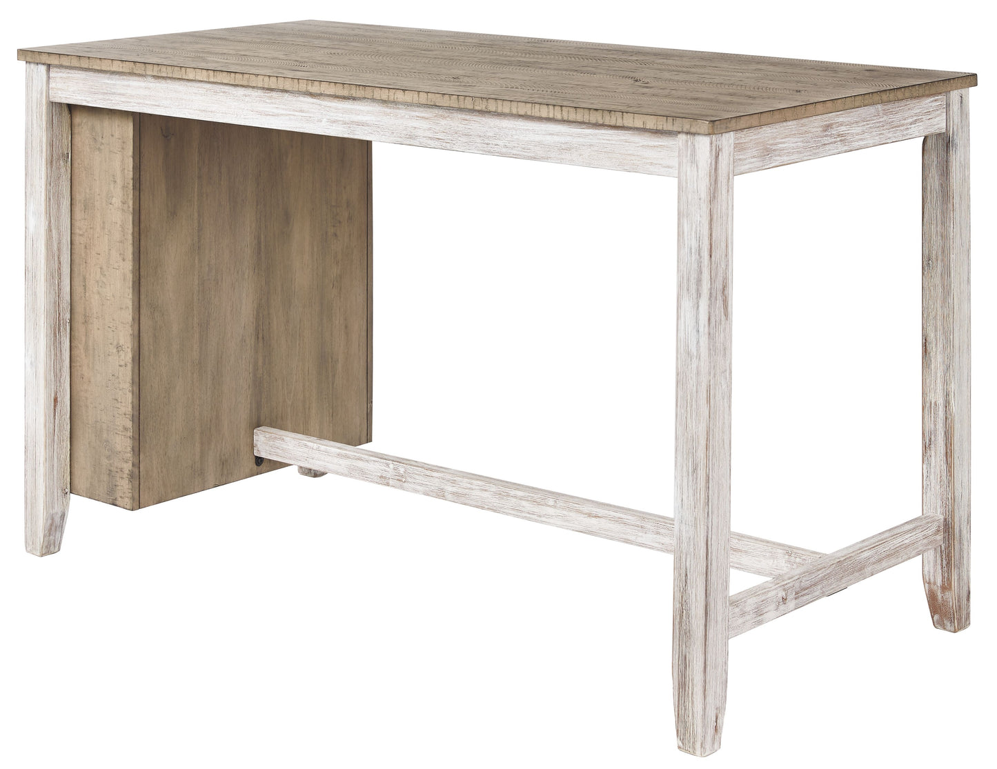 Skempton - White - Rectangular Counter Table With Storage