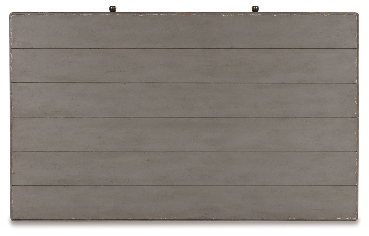 Charina - Antique Gray - Rectangular Cocktail Table