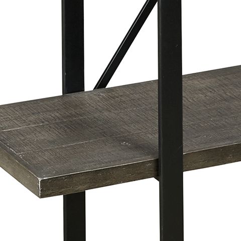 Gilesgrove - Black / Gray - Bookcase