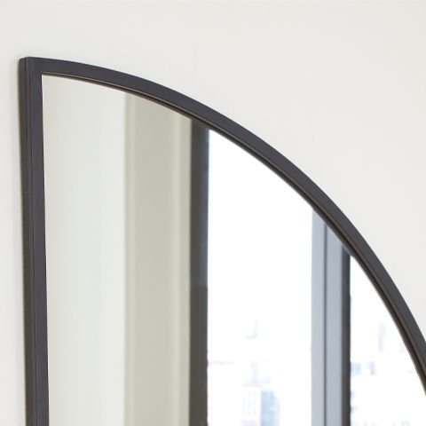 Denlow - Black - Accent Mirror