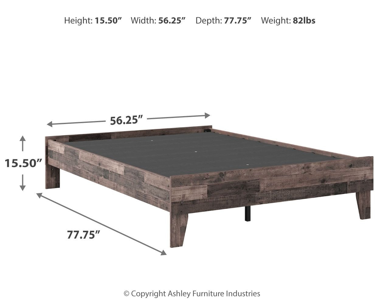 Neilsville - Platform Bed