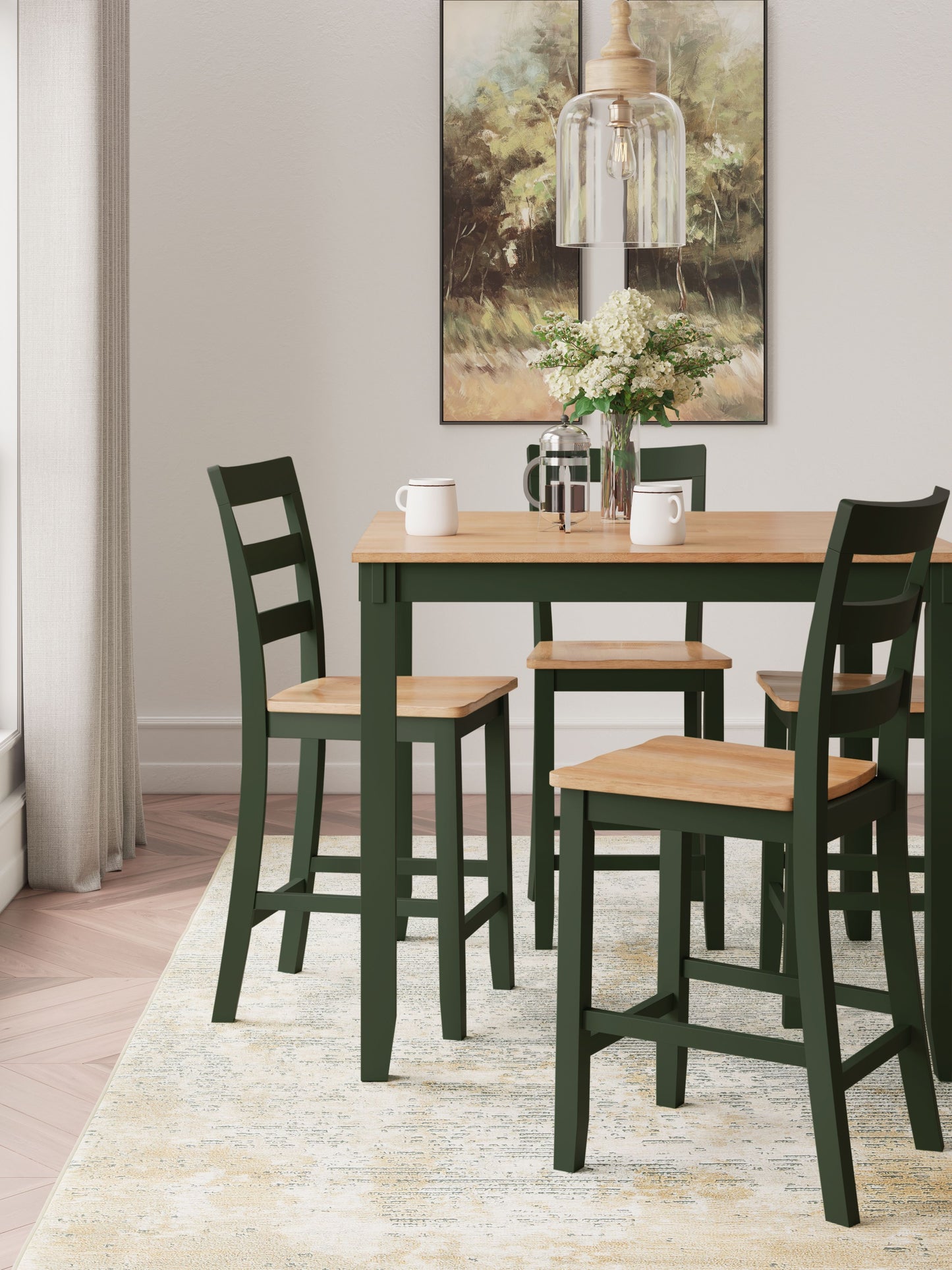 Gesthaven - Dining Room Counter Table Set