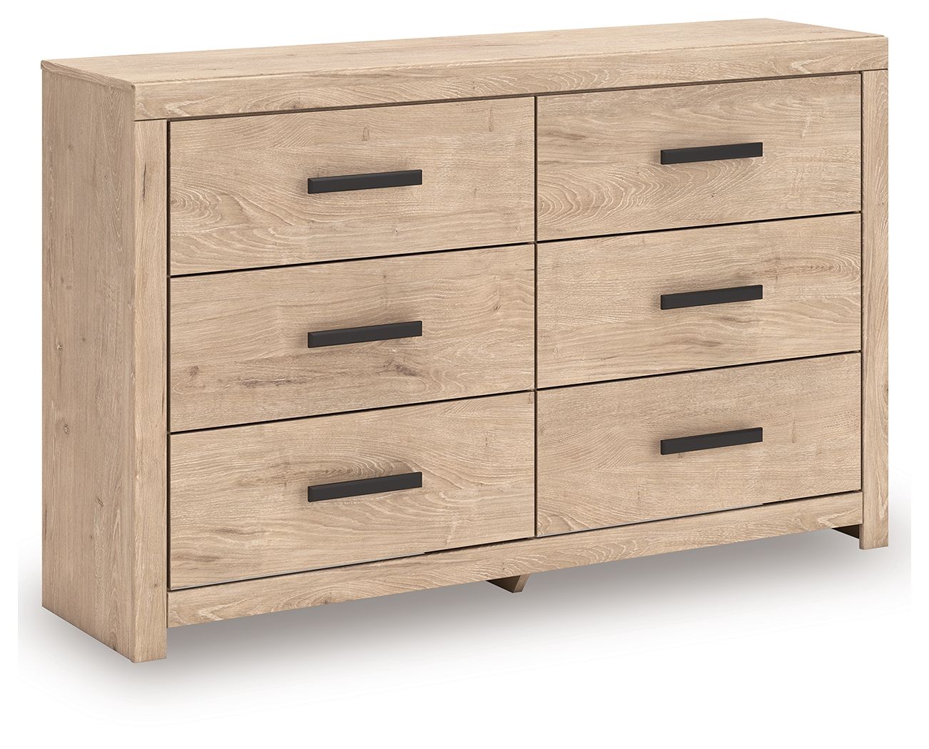 Sanginlane - Tan - Six Drawer Dresser