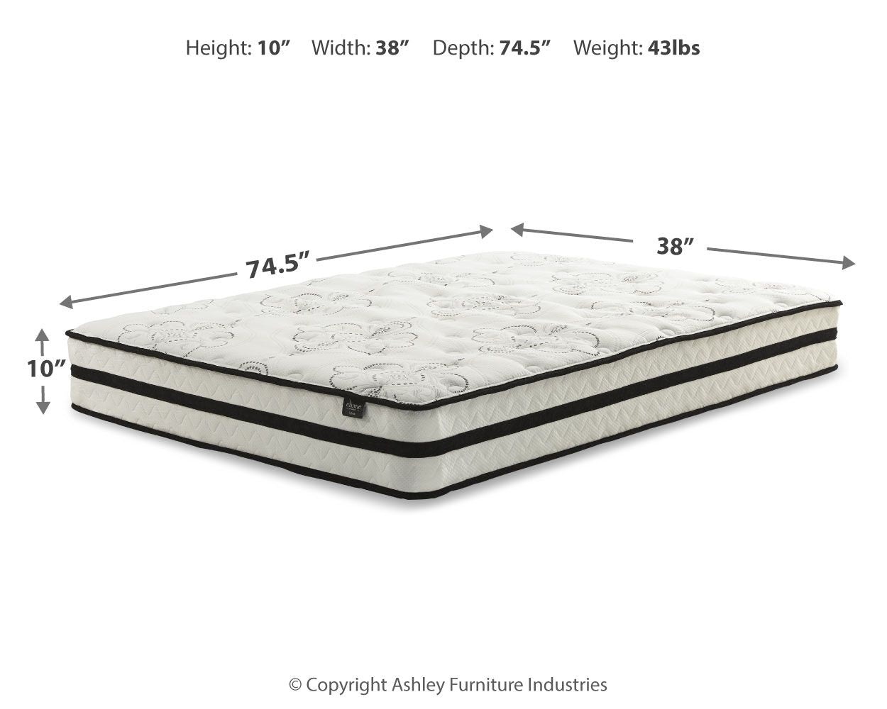 Chime - Medium Hybrid Mattress