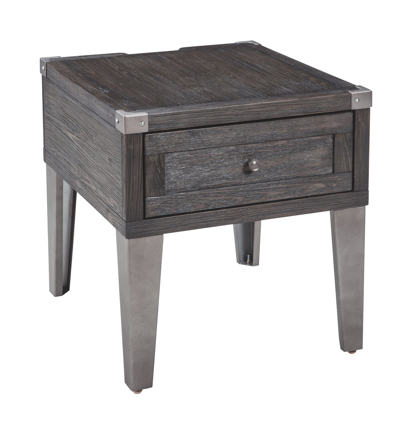 Todoe - Dark Gray - Rectangular End Table