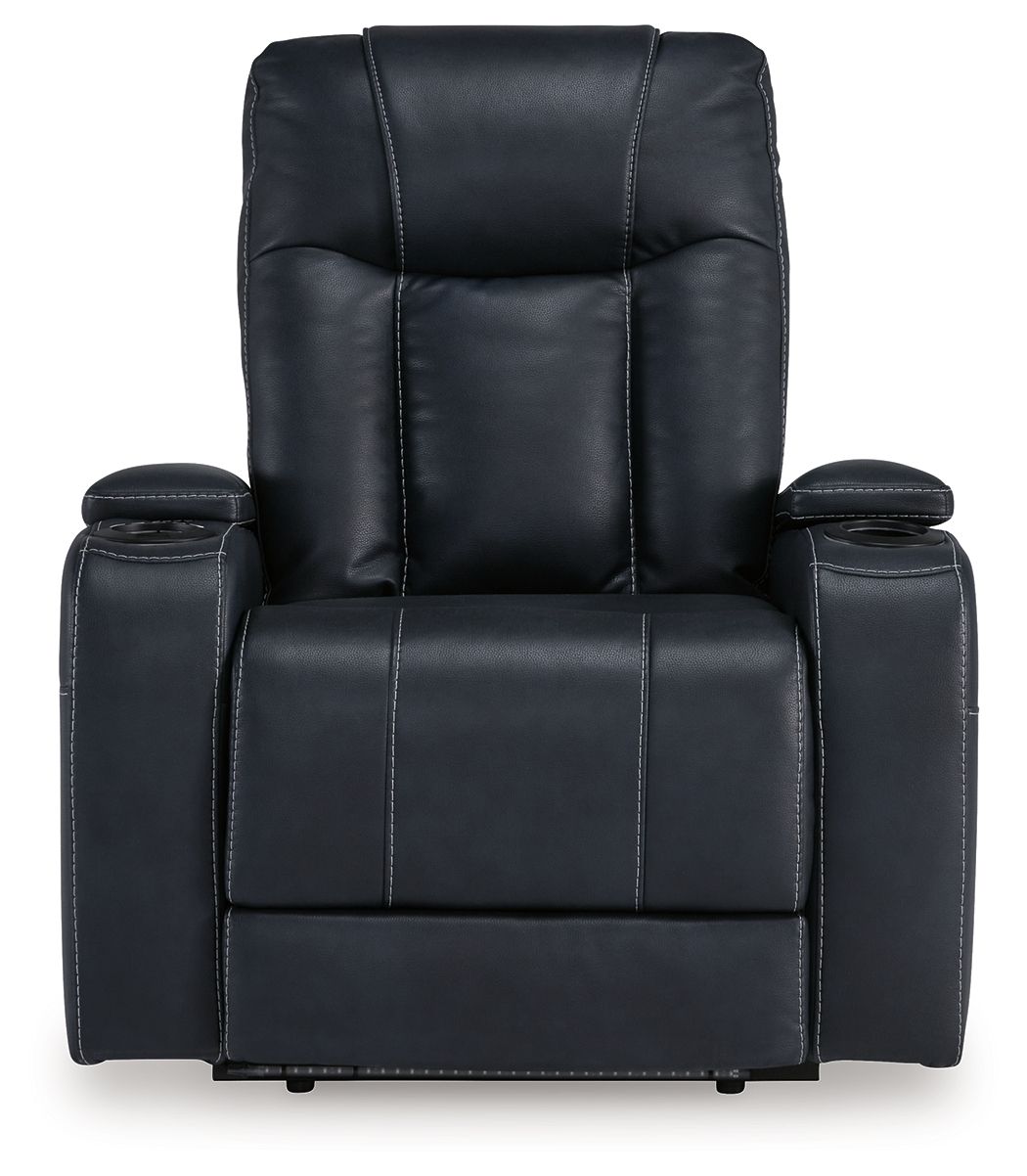 Feazada - Power Recliner With Adj Headrest