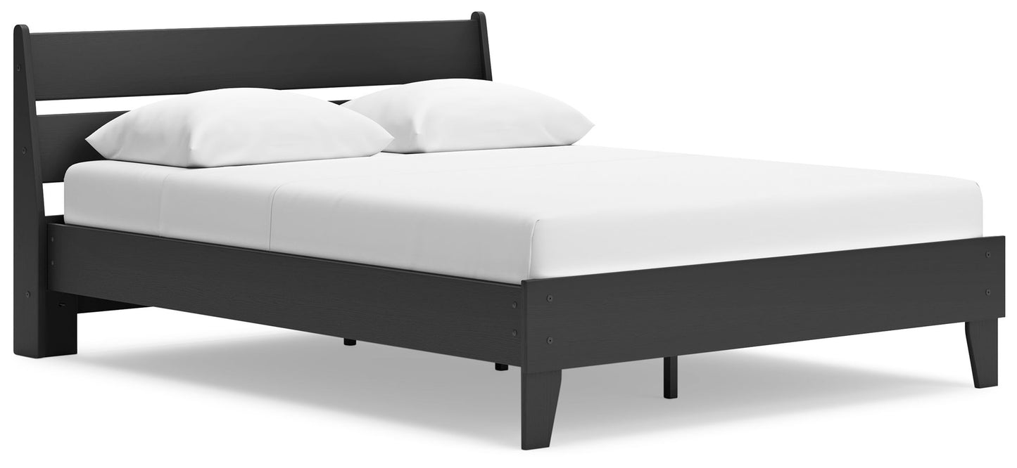 Socalle - Panel Platform Bed