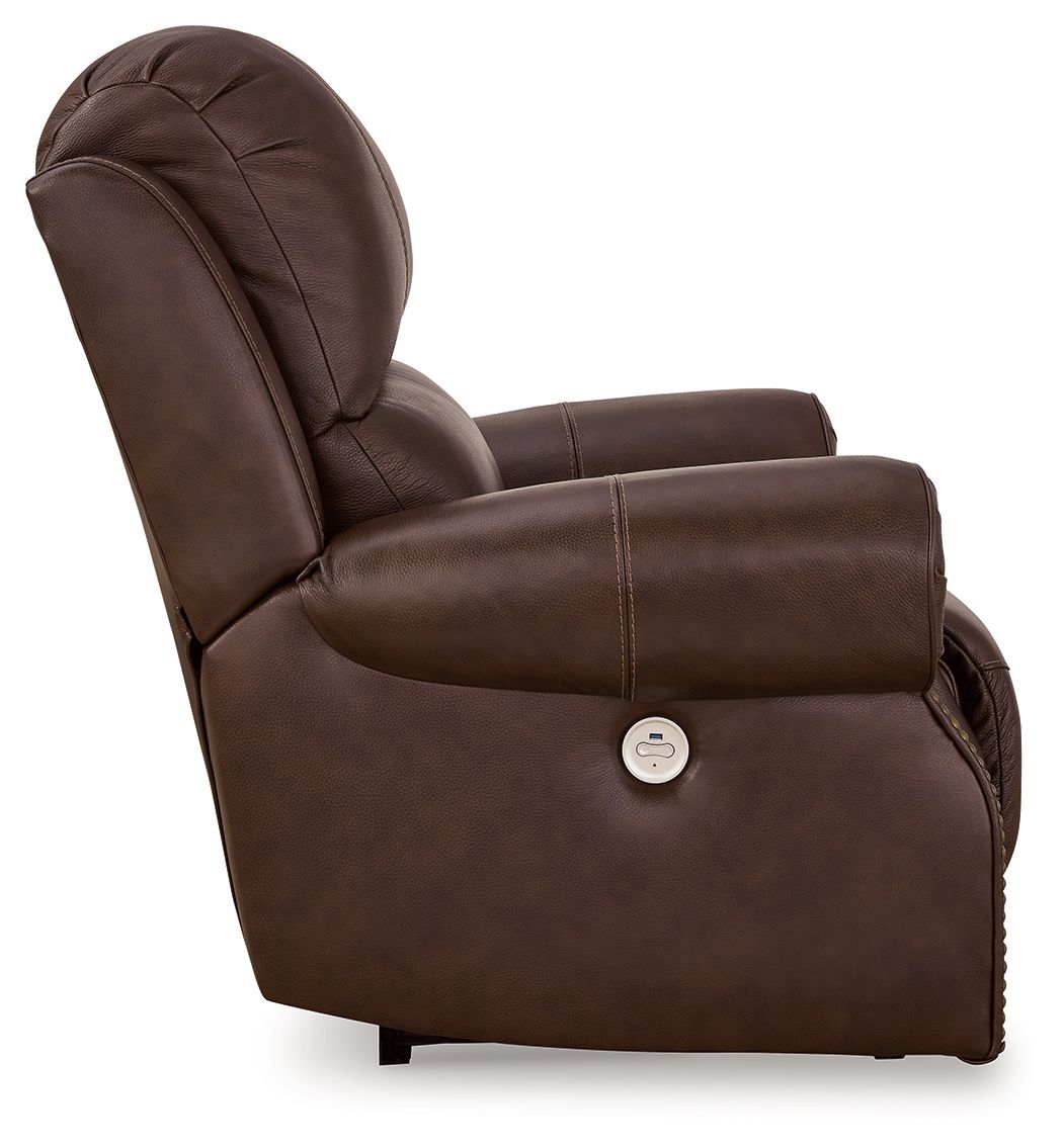 Freyeburg - Walnut - Zero Wall Power Recliner