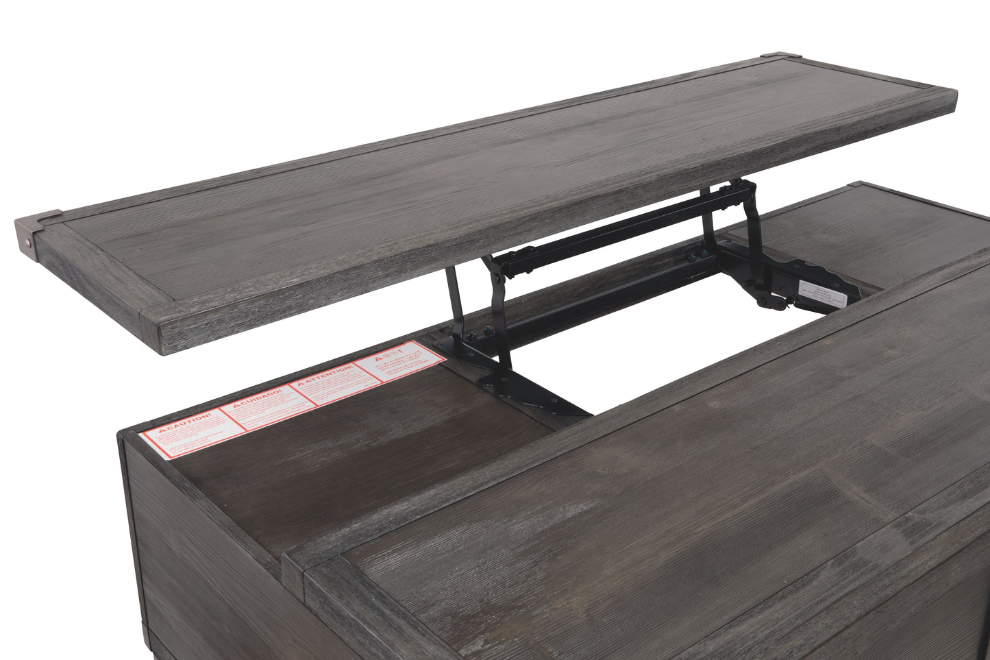 Todoe - Dark Gray - Lift Top Cocktail Table