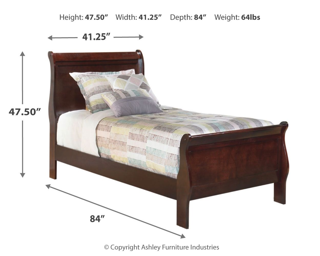 Alisdair - Sleigh Bed Set