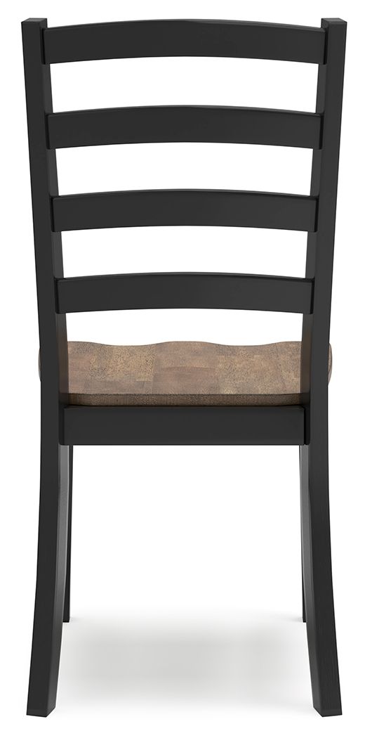 Wildenauer - Brown / Black - Dining Room Side Chair (Set of 2)