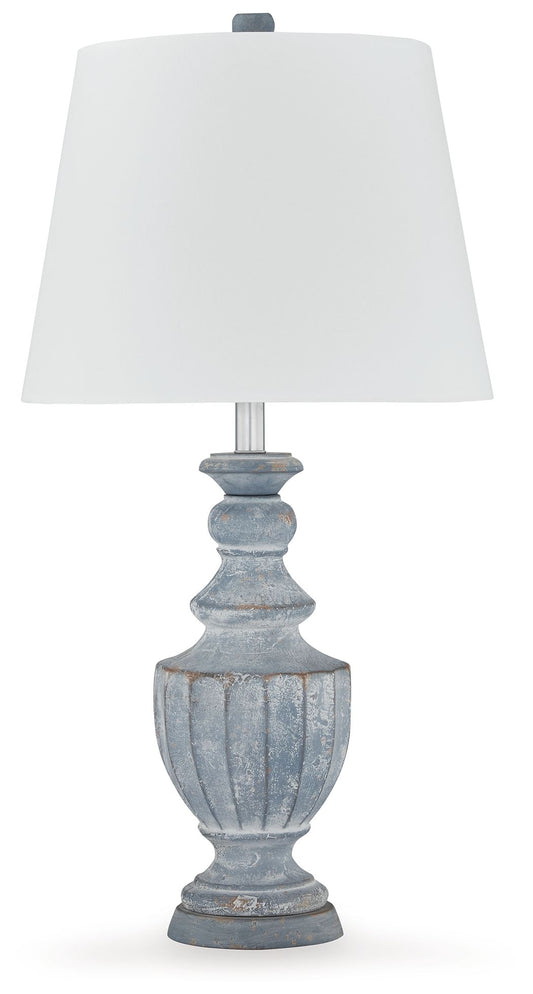 Cylerick - Antique Blue - Terracotta Table Lamp
