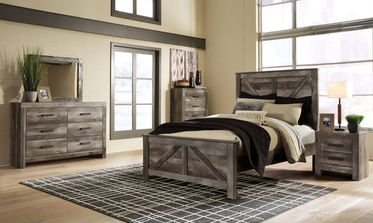 Wynnlow - Crossbuck Panel Bedroom Set